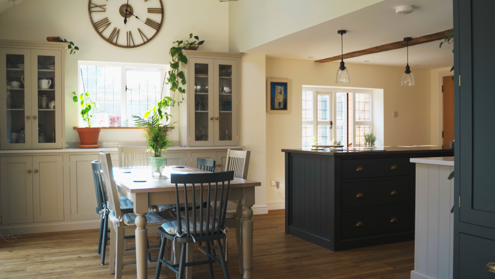 Modern kitchen interior property photograph